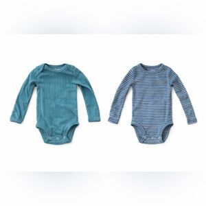 Blue and Teal Onesie Set
